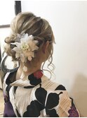 浴衣ヘアセット