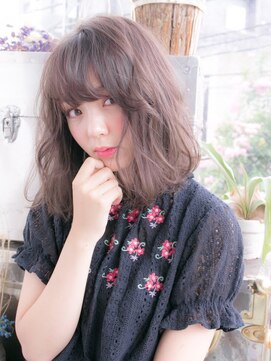 リリアン 表参道(relian) ふんわりピンクベージュカラー