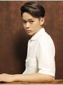 外国人風サイドパートショート