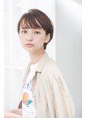 【kate】☆大宮　キャラメルベージュ×ハンサムショート