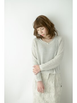 ヘアーズ 住吉店(HAIRZ) 《ＨＡＩＲＺ》林真紀★　透け感　大人ベージュ