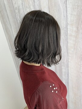 シエル 藤沢店(CIEL) 【CIEL】オリーブアッシュ×ボブ