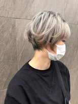 レイズ 立川(RAYS)&nbsp;【RAYS金本】ホワイティベージュ×ショートボブ