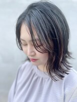 サロンロール(Salon Roll)&nbsp;ナチュラルストレート外ハネスタイル♪