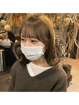 ルーシーバイパム 恵比寿(Lucy by PAM.) ミディアムボブ