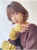 韓国風外はねタンバルモリ*インナーカラー*イヤリングカラー3