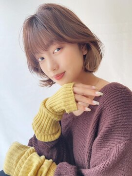 ケーツー心斎橋 クイーンズガーデン バイ ケーツー(K two QUEEN'S GARDEN by K two) 韓国風外はねタンバルモリ*インナーカラー*イヤリングカラー3