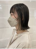インナーカラーボブ