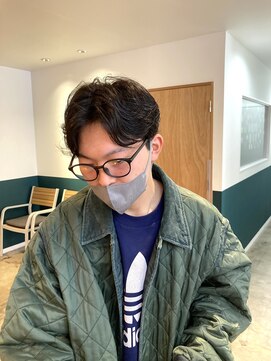 ヘアーブレイス(hair brace) いまどき風ニュアンスパーマ