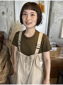 ミニボブパーマ 【福岡 パーマ デジタルパーマ 髪質改善】