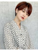 アンド ストーリーズ(&STORIES)&nbsp;前髪あり耳掛け丸みくびれショートボブ20代30代40代50代(蘭)