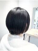 大人ショートボブ/前上がりショートボブ