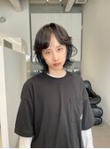 ウルフカット/インナーカラー/フェイスレイヤー
