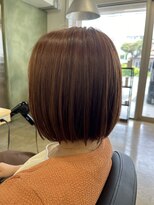 エイトオロク 那覇小禄店(EIGHT oroku)&nbsp;ボブ×ピンクベージュ