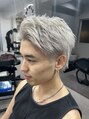 メンズヘアトーキョー 渋谷(MEN'S HAIR TOKYO)&nbsp;ハイトーン×スパイキーショート相性抜群です！ [渋谷/メンズ]