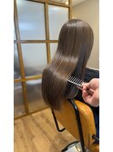 艶感カラーとMiiトリートメントで美髪に変身☆