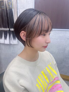 リミットバイアフィナー 大宮店(limit by Afinar) ヘムライト/インナーカラー/ショート/マッシュショート