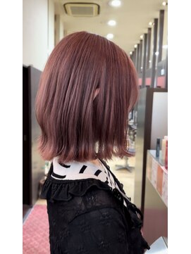 フィールエー レキシントンプラザ店(feel.a) 【ケアブリーチ使用☆】透明感カラー