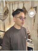 men's フェード スキンフェード