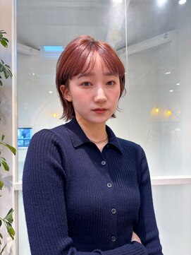 ロンドグロワール 大宮(Lond Gloire) ウェーブミディアム似合わせカットメルティカラーボブ/大宮