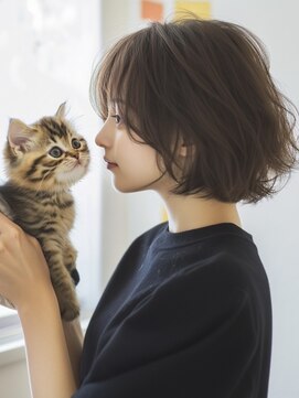 アルトリスト(Altruist Aging×HAIR&SPA) ★ダークアッシュ大人ガーリーボブ着物似合わせカット/髪質改善