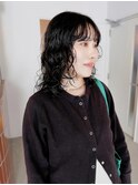 ボブパーマ　ミディアムパーマ　名古屋　丸の内　伏見