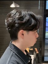 オーガニック アトリエ 大宮(organic+atelier)&nbsp;韓国風カルマニュアンスパーマセンターパートマッシュショート