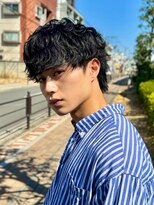 クロト(Clotho) 波巻き/スパイラルパーマツイストスパイラルメンズカットウルフ