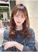 韓国風顔まわりレイヤー