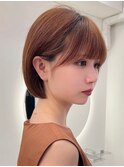【ミニボブ】ナチュラルボブ/ストレートボブ/ショートボブ