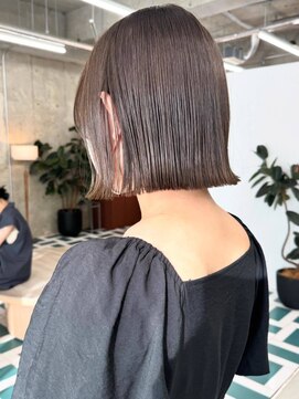 ノエ(noe) ミディアムヘア/デザインカラー/フェイスフレーミング/栄k87