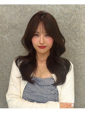 ディオ アンド ルーチェ アット(Dio&Luce at.) チョコブラウン×くびれヘア