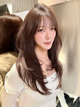 グロー オオミヤ アネックス 大宮(GLROW OMIYA ANNEX) 秋カラー　髪質改善　レイヤーカット　縮毛矯正　ブリーチなし