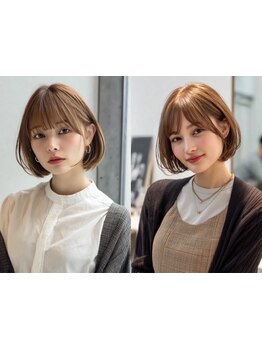 繊細なライン調整で顔周りも後ろ姿も全て美しい理想のフォルム[大阪梅田/ショートボブ/レイヤー/髪質改善]