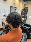 波巻きスパイラルパーマ