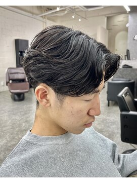 グロップ 町田(GLOP) 簡単に出来る毛流れニュアンスパーマ/メンズパーマ