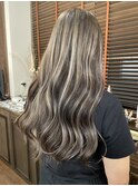 hairLux・天王・三ヶ日・ホワイトハイライト
