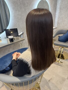 モアナ バイ ラナ 甚目寺店(MoanA BY LANA) 大人かわいい/ボブ/美髪/シルキーベージュ/縮毛矯正