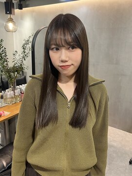 スタンド バイ ヘアー アンド コーヒー 恵比寿(STAND By HAIR ＆ Coffee) olive beige