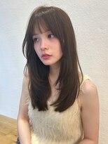 ユーフォリア エヌ 池袋サンシャイン通り店(Euphoria +n)&nbsp;ロングカット レイヤーカット 透明感カラー