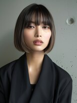 エーヴ&nbsp;【大人のミニボブ】 × スモーキーカラー