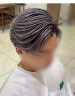 アッシュ 等々力店(Ash) 束感カラー!バレイヤージュ/コントラストシルバー