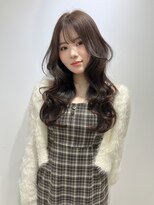 アクシス 栄店(`AXIS)&nbsp;森崎ワンホンレイヤー/ミルクティーブロンド/ダークブルー/栄