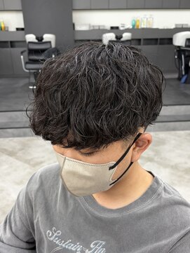 アウラ(AURA) シャドウパーマニュアンスパーマ緩めパーマアイロン風パーマ