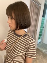 クリブ(crib)&nbsp;オリーブベージュボブ