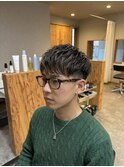 アッシュカラー×爽やかショート