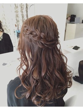 シュエット(Chouette) 編み込み&巻きおろし