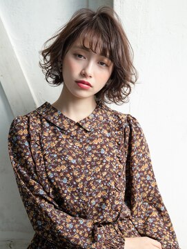 カフネ(CAFUNE) 【CAFUNE】レイヤーボブ × パーマ