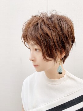 ルーファス 恵比寿 渋谷(Ruufus) クシャかわオン眉ショート【Ruufus恵比寿渋谷】314ｂ4