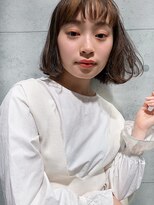 【GARDEN 田中麻由】ナチュラルボブ×毛先パーマ